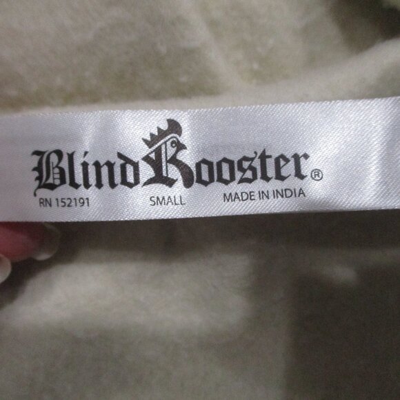 Blind Rooster Wraparound Crewneck Sweatshirt - Seedpearl / Cherry Blossom - Picture 6 of 6